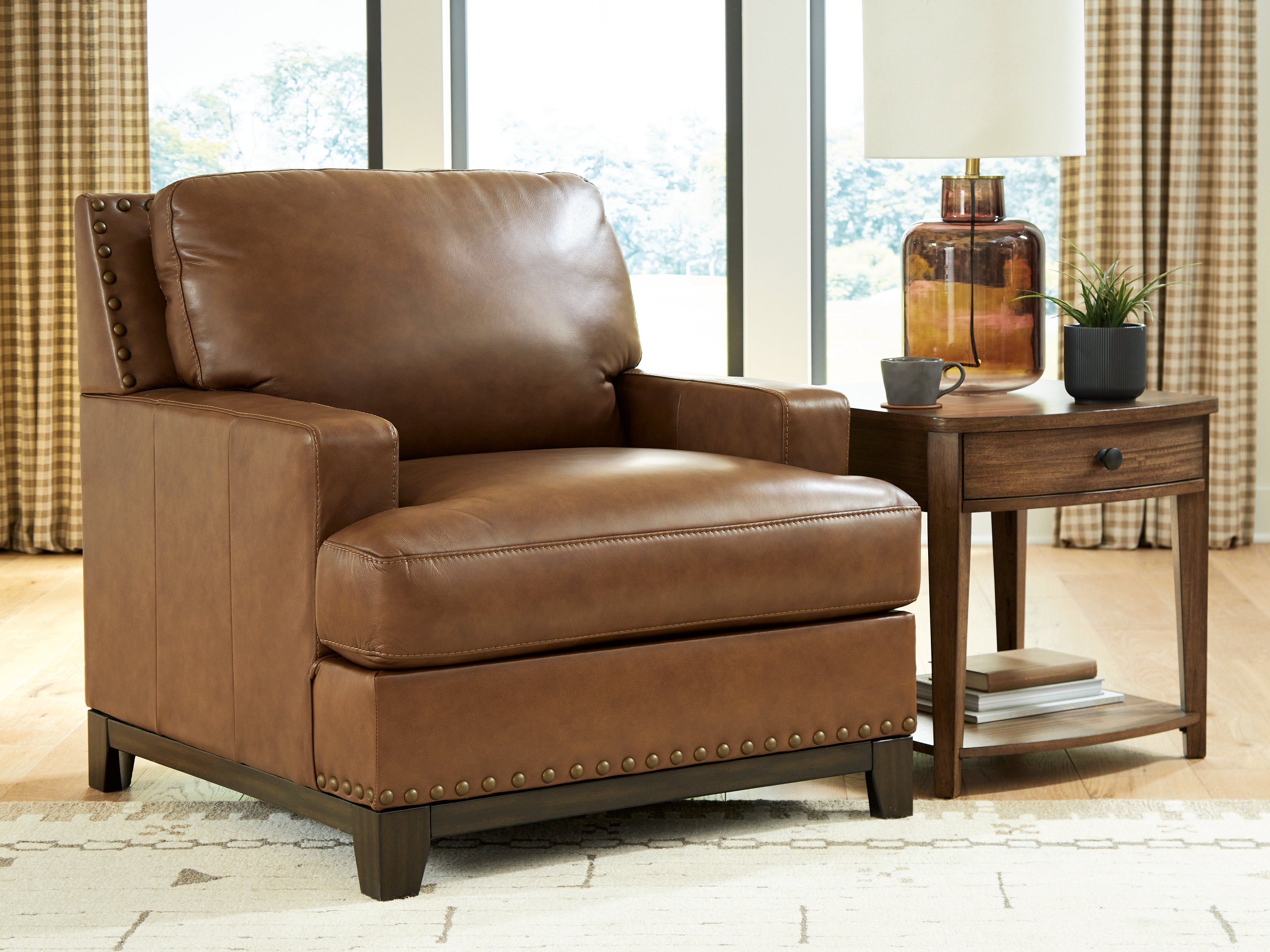 Fine Furniture & Decor - Ashley Furniture - Saonara Living Room - Chair / Amber - PC7310920