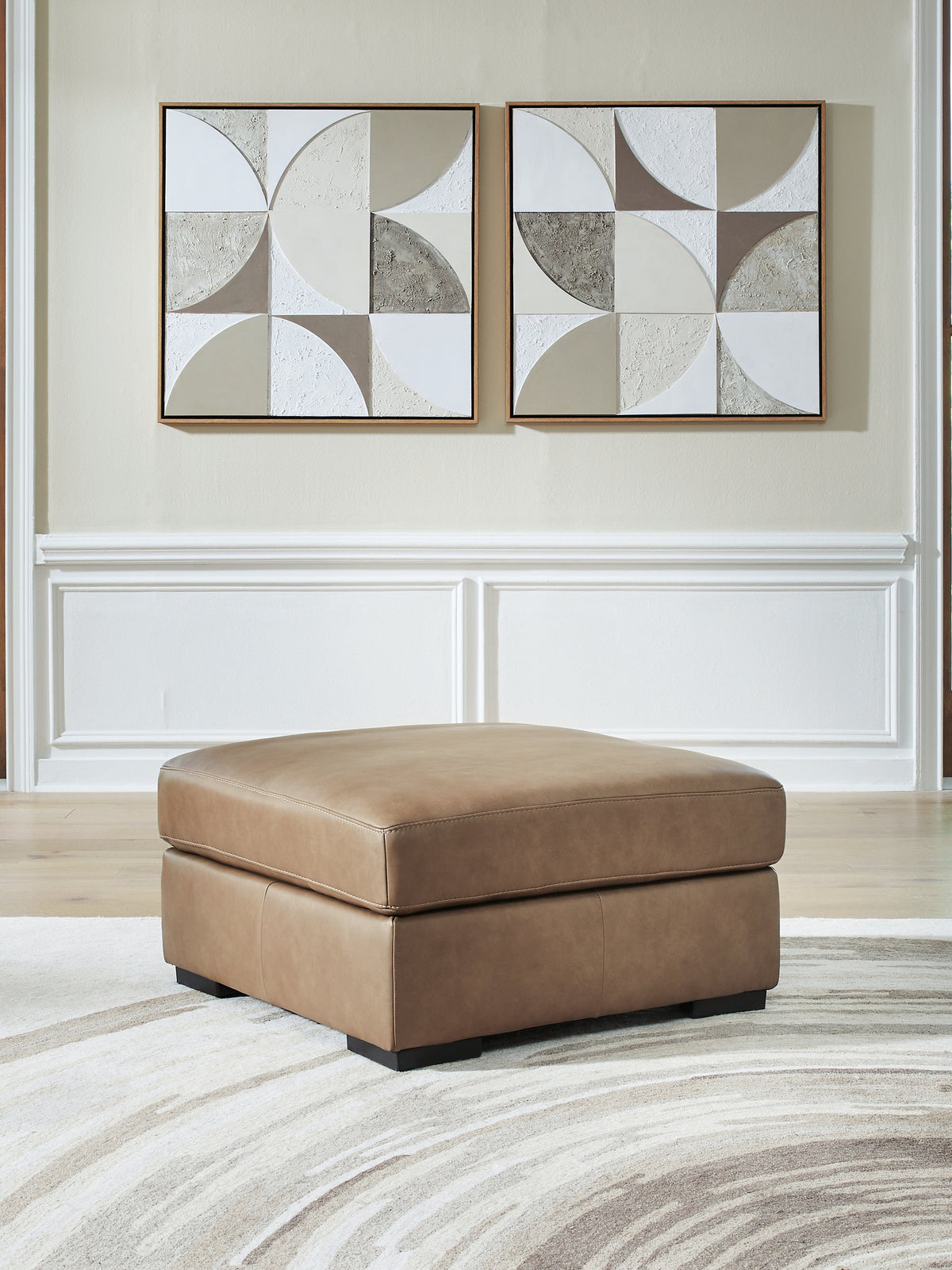 Fine Furniture & Decor - Ashley Furniture - Veronella Living Room - Oversized Accent Ottoman / Sahara - 7610608