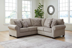 Fine Furniture & Decor - Ashley Furniture - Claireah Sectional - LAF 2-Piece Sectional / Umber - 90603S1