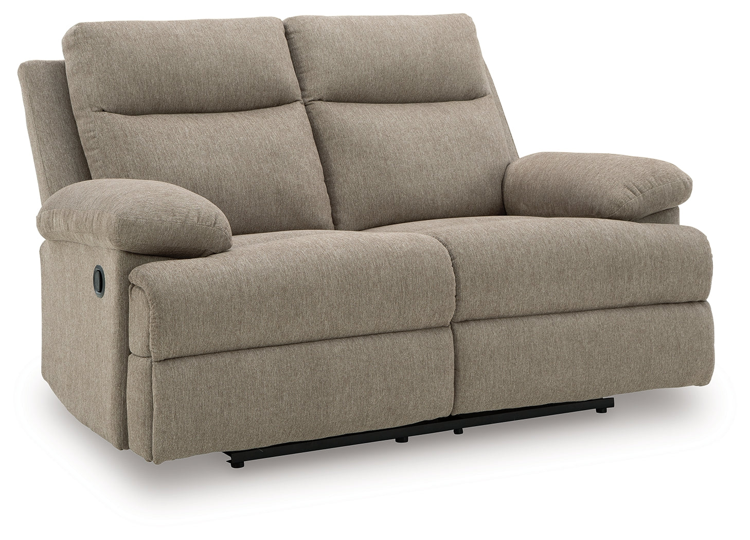 Fine Furniture & Decor - Ashley Furniture - Side-Swipe Living Room - Reclining Loveseat / Mocha - PC9140586