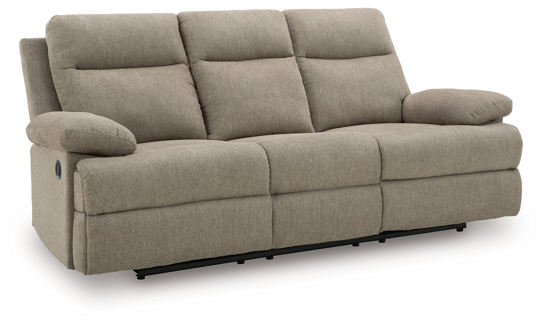 Fine Furniture & Decor - Ashley Furniture - Side-Swipe Living Room - REC Sofa w/Drop Down Table / Mocha - PC9140589