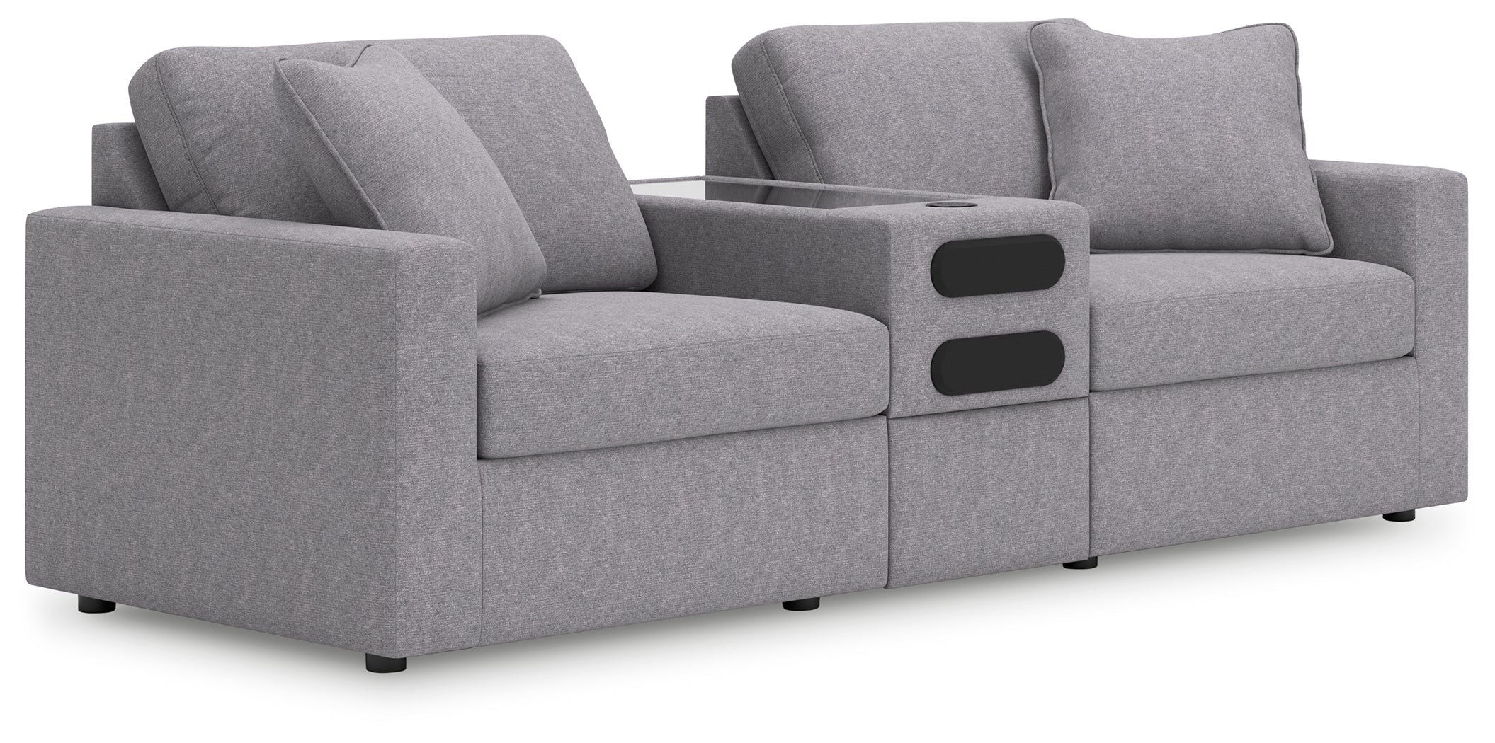 Fine Furniture & Decor - Ashley Furniture - Modmax Sectional - RAF 3-Piece Sectional / Granite - 92104S13