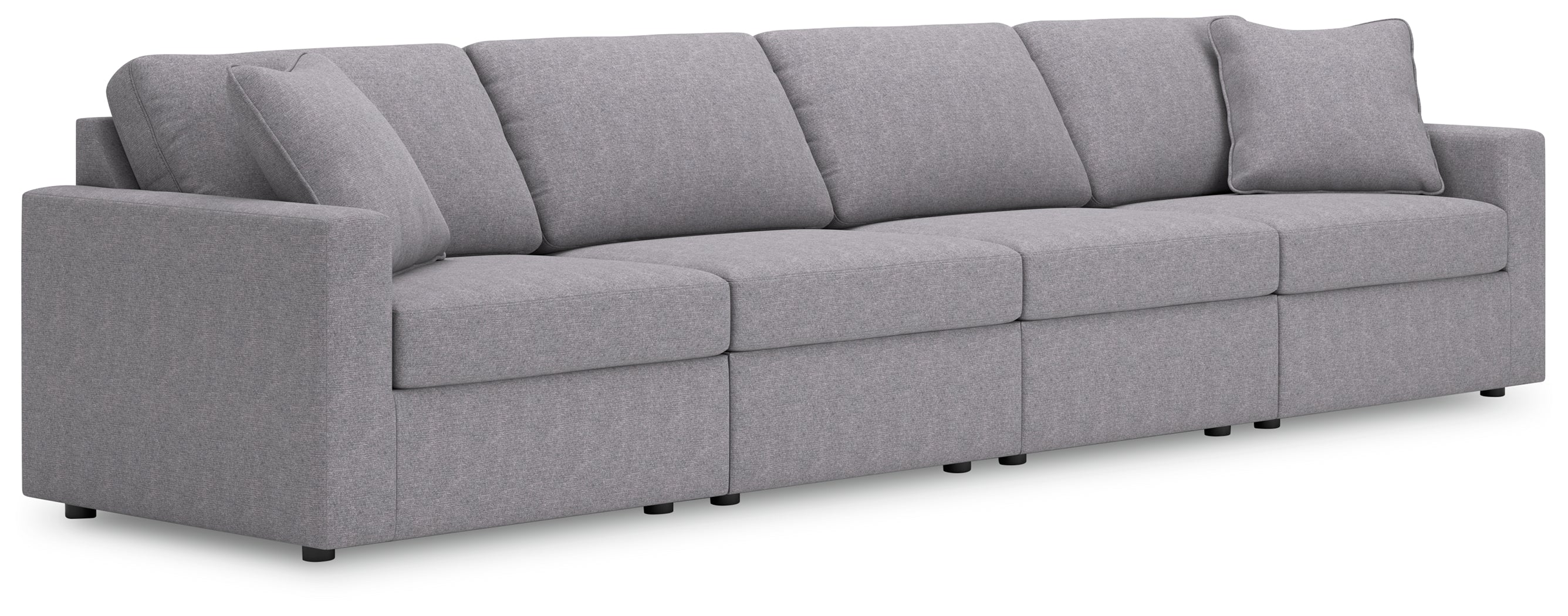 Fine Furniture & Decor - Ashley Furniture - Modmax Sectional - RAF 4-Piece Sectional / Granite - 92104S10