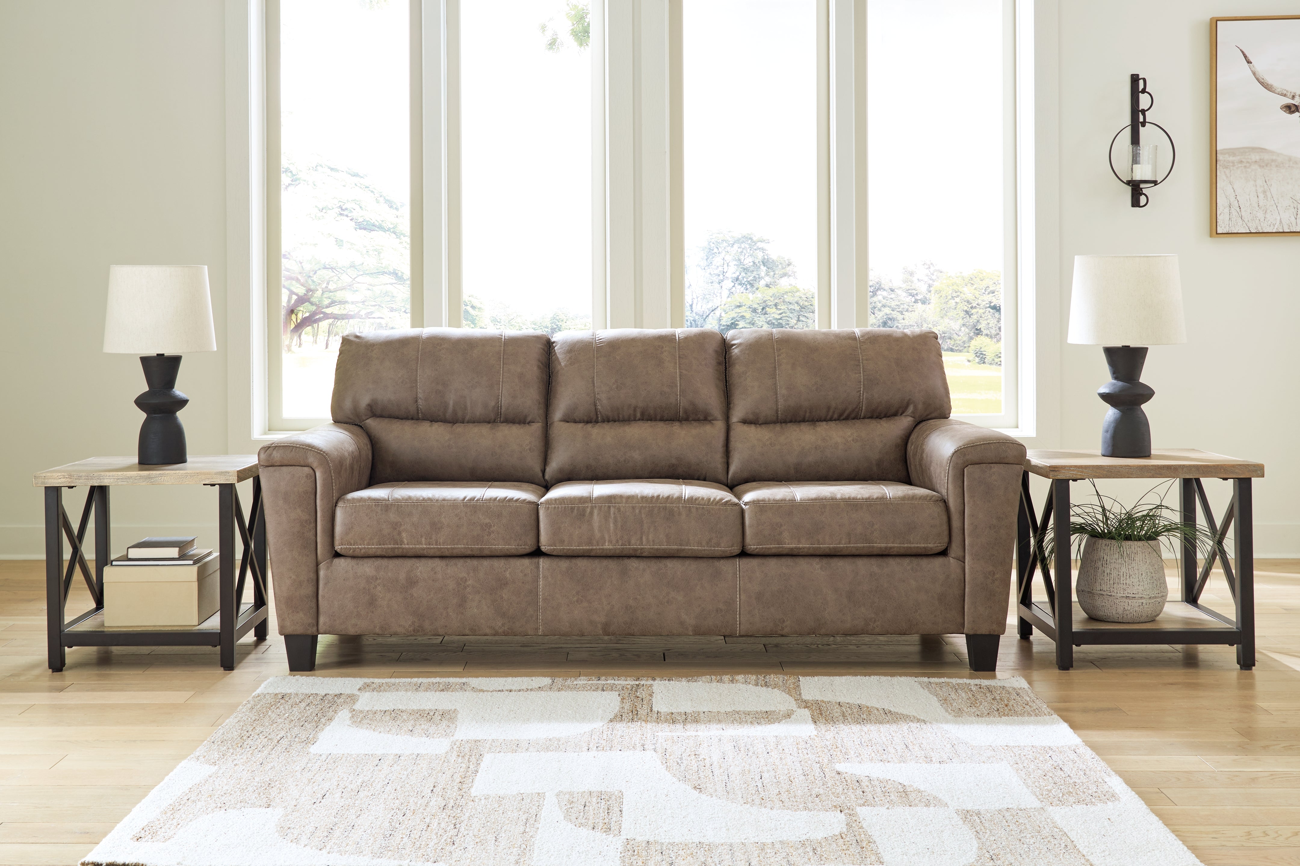 Fine Furniture & Decor - Ashley Furniture - Navi Living Room - Sofa / Fossil - 9400438