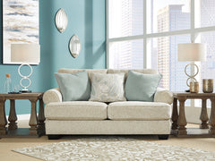Fine Furniture & Decor - Ashley Furniture - Monaghan Living Room - Ottoman / Sandstone - 9620514
