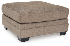 Fine Furniture & Decor - Ashley Furniture - Cannonbrook Living Room - Oversized Accent Ottoman / Nutmeg - 9820108