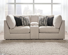 Fine Furniture & Decor - Ashley Furniture - Kellway Sectional - 3-Piece Sectional Loveseat / Bisque - 98707S8