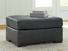 Fine Furniture & Decor - Ashley Furniture - Brindley Pier Living Room - Oversized Accent Ottoman / Fog - 9950308