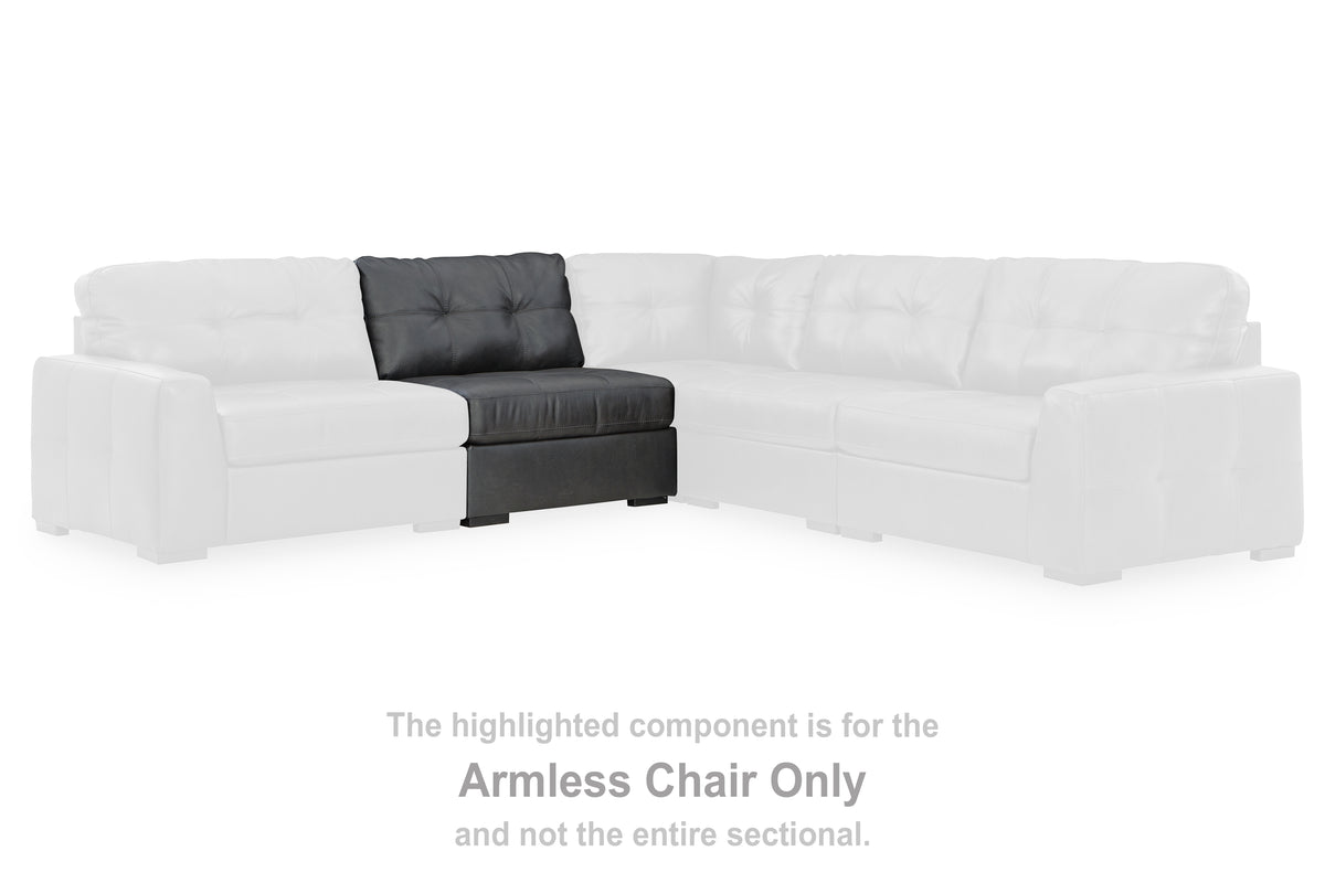 Fine Furniture & Decor - Ashley Furniture - Brindley Pier Sectional - RAF 6-Piece Sectional / Fog - 99503S5