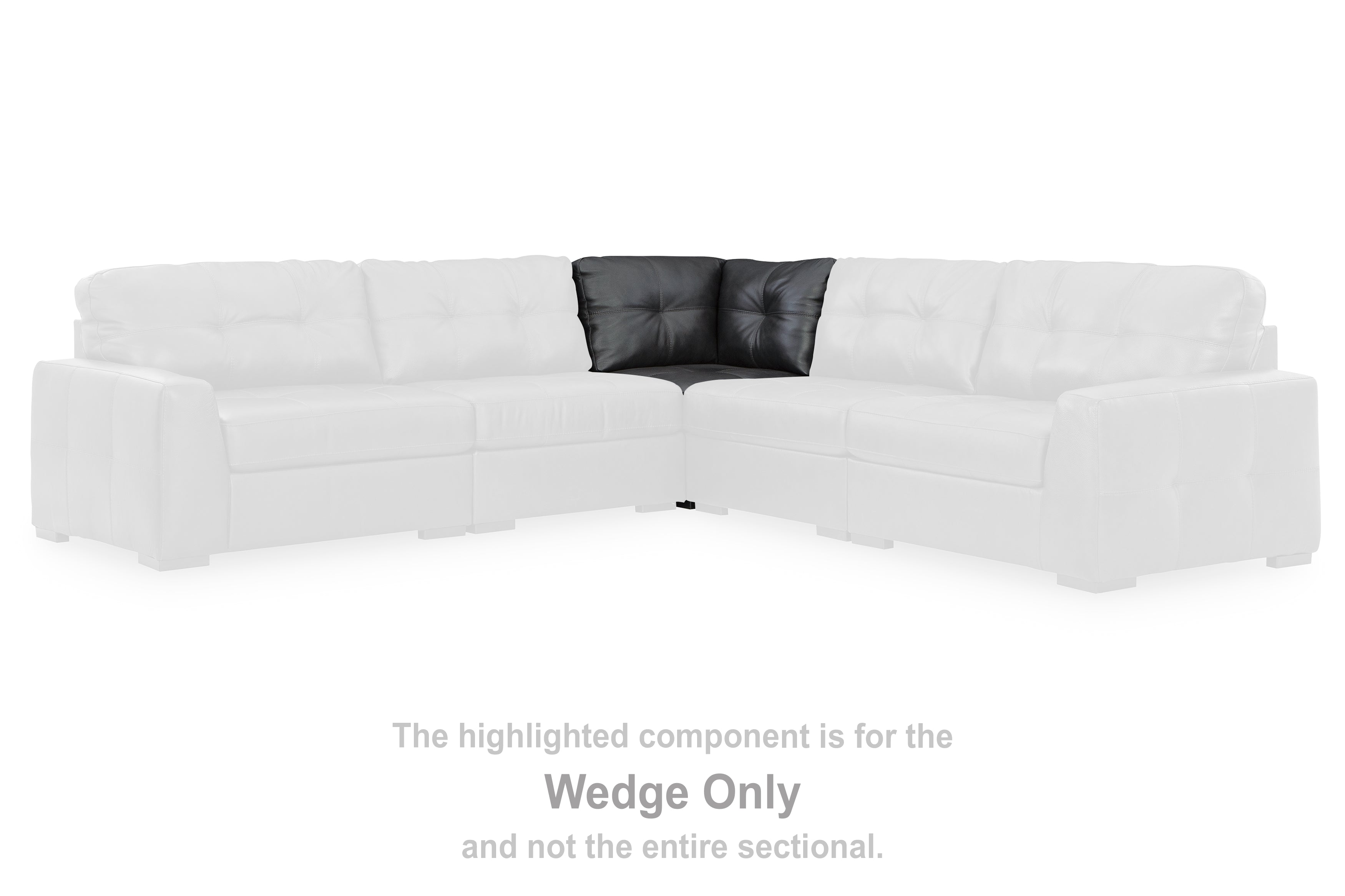 Fine Furniture & Decor - Ashley Furniture - Brindley Pier Sectional - Wedge / Fog - 9950377