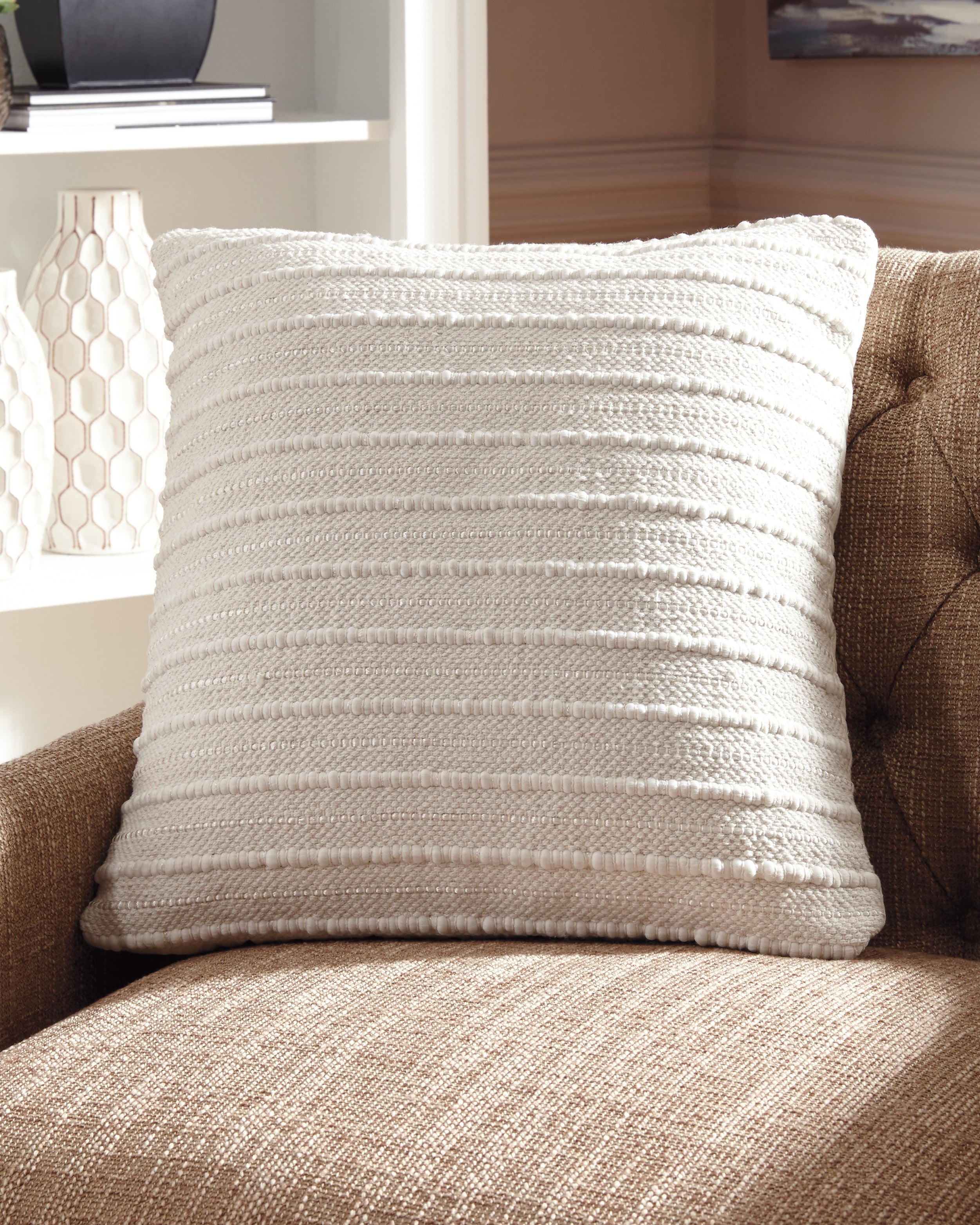 Fine Furniture & Decor - Ashley Furniture - Theban Pillows - Pillow / Cream - A1000454P