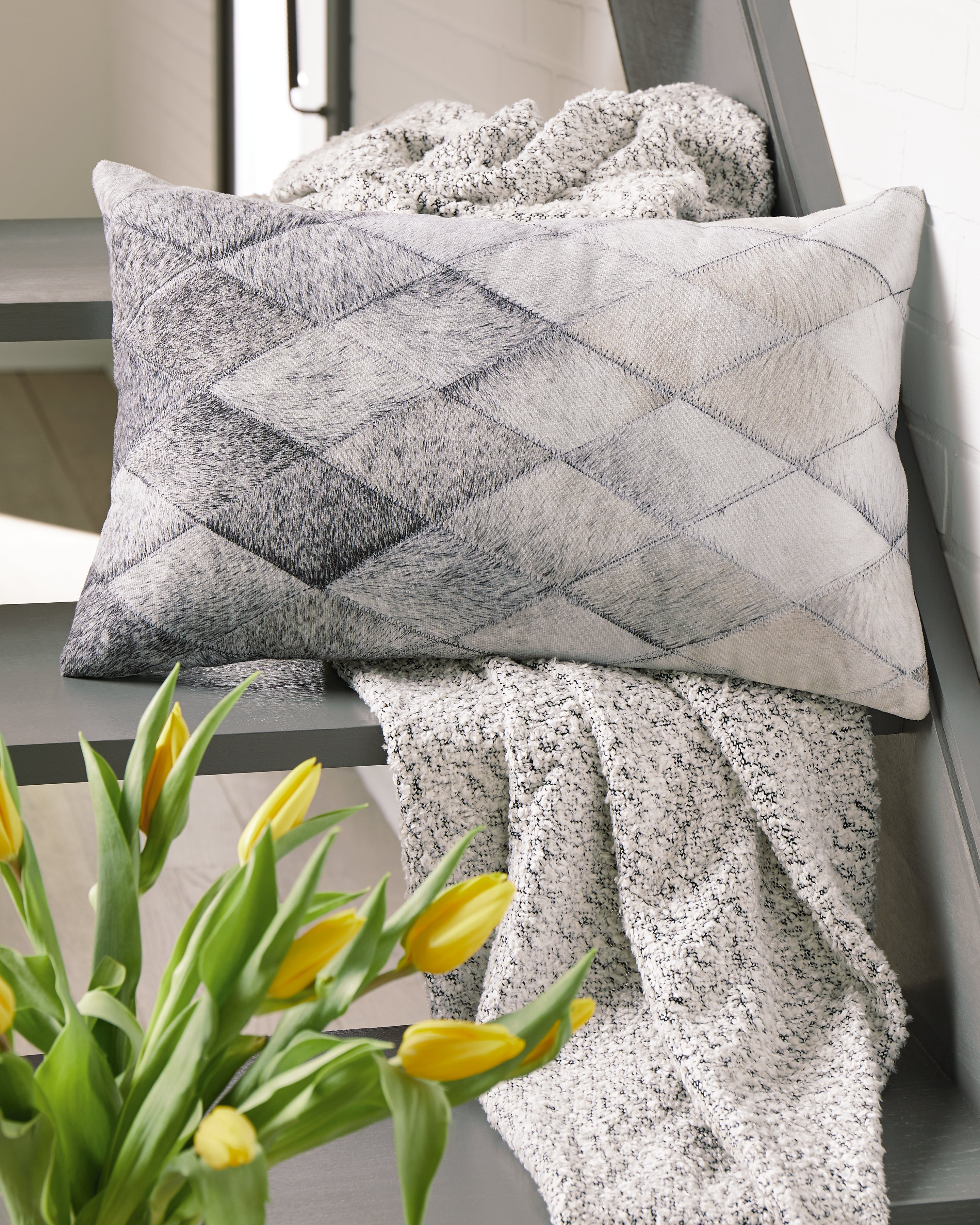 Fine Furniture & Decor - Ashley Furniture - Pacrich Pillows - Pillow / Gray/Brown - A1000930P