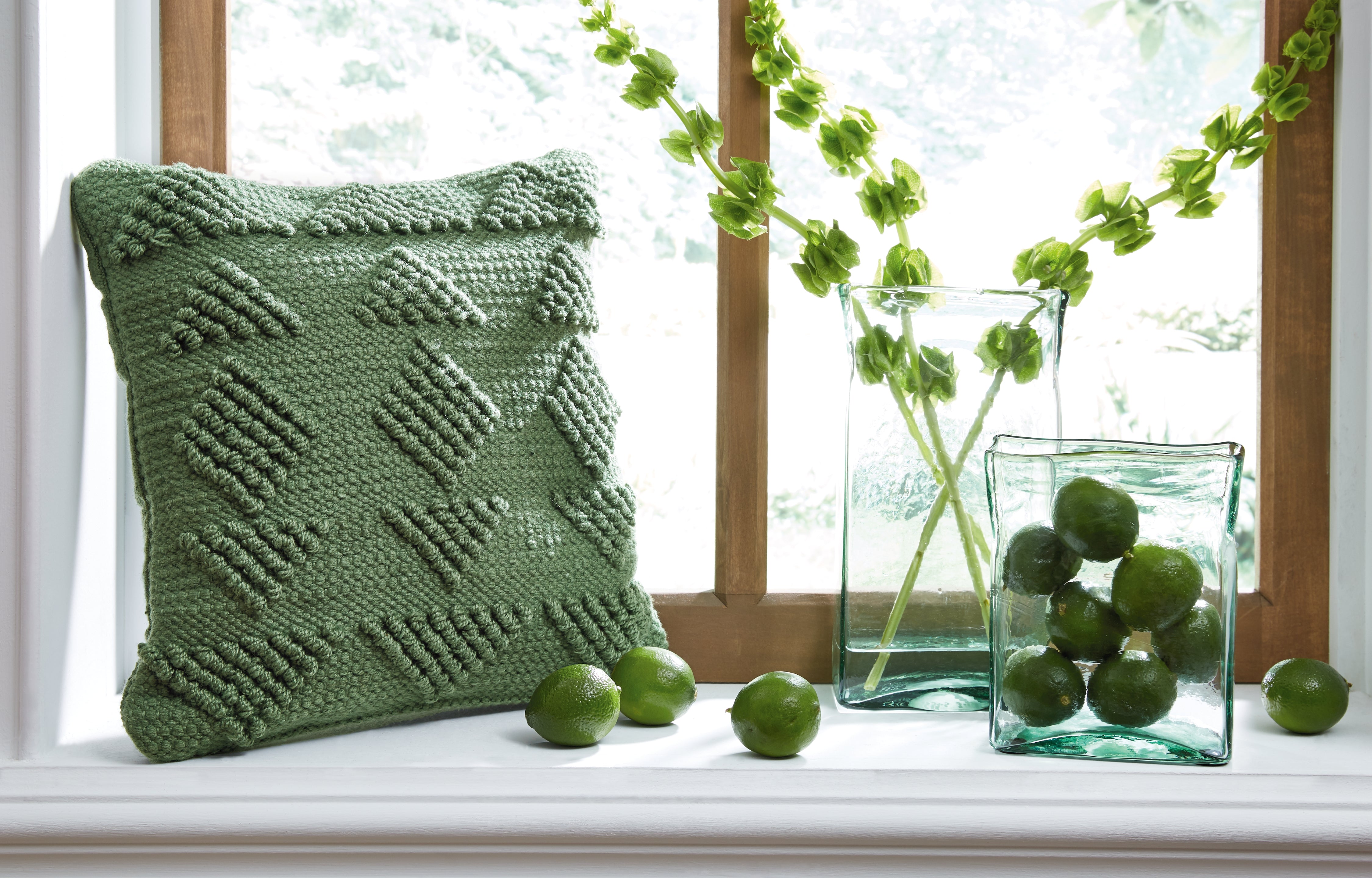 Fine Furniture & Decor - Ashley Furniture - Rustingmere Pillows - Pillow / Green - A1001013P