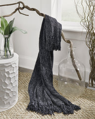 Fine Furniture & Decor - Ashley Furniture - Tamish Throw (Set of 3) - Throw (3/CS) / Black - A1001027