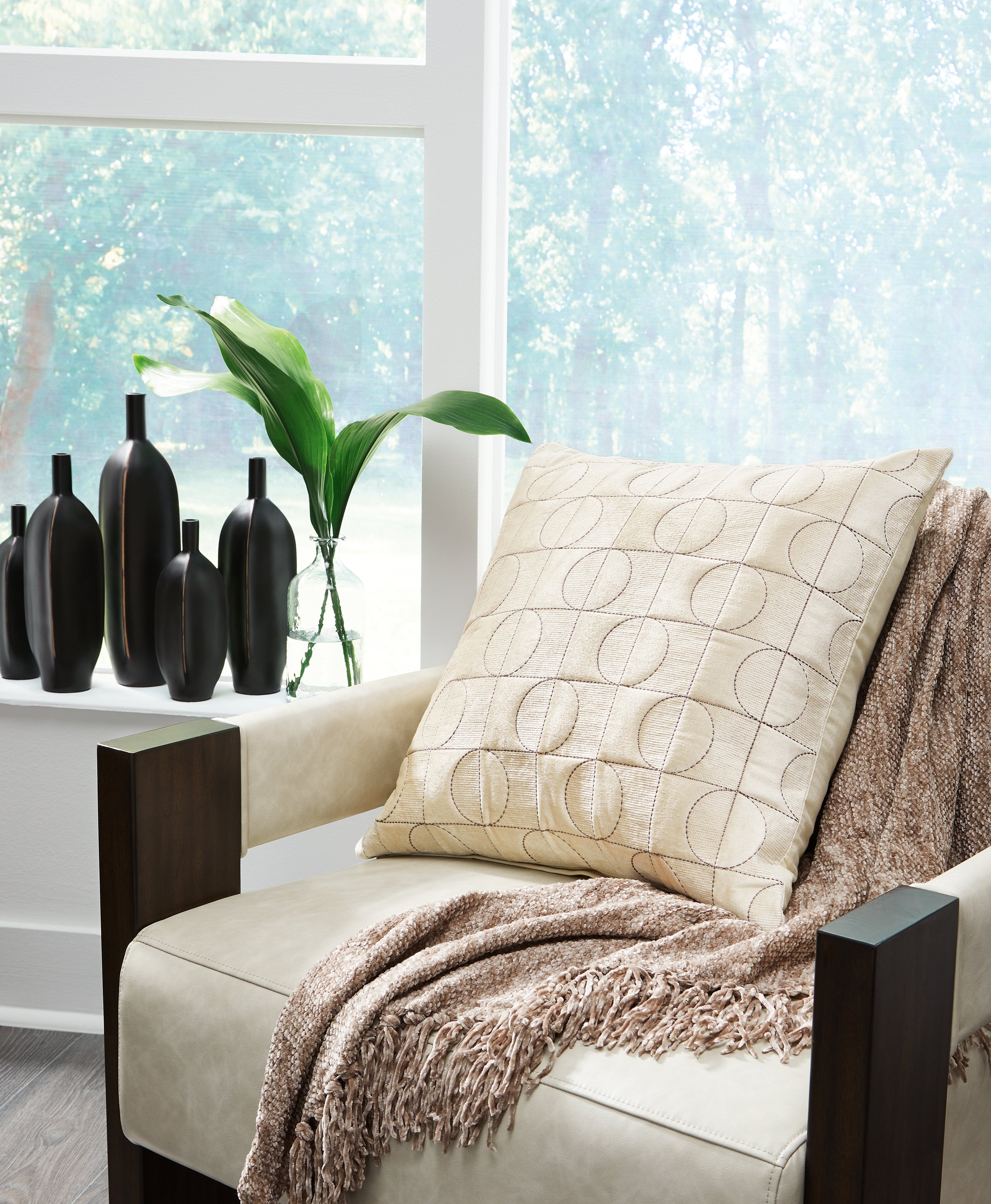 Fine Furniture & Decor - Ashley Furniture - Kydner Pillows - Pillow / Beige/Brown - A1001074P