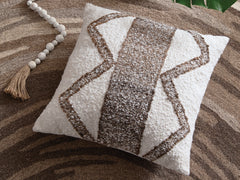Fine Furniture & Decor - Ashley Furniture - Brettwood Pillows - Pillow (4/CS) / Ivory/Brown - A1001125