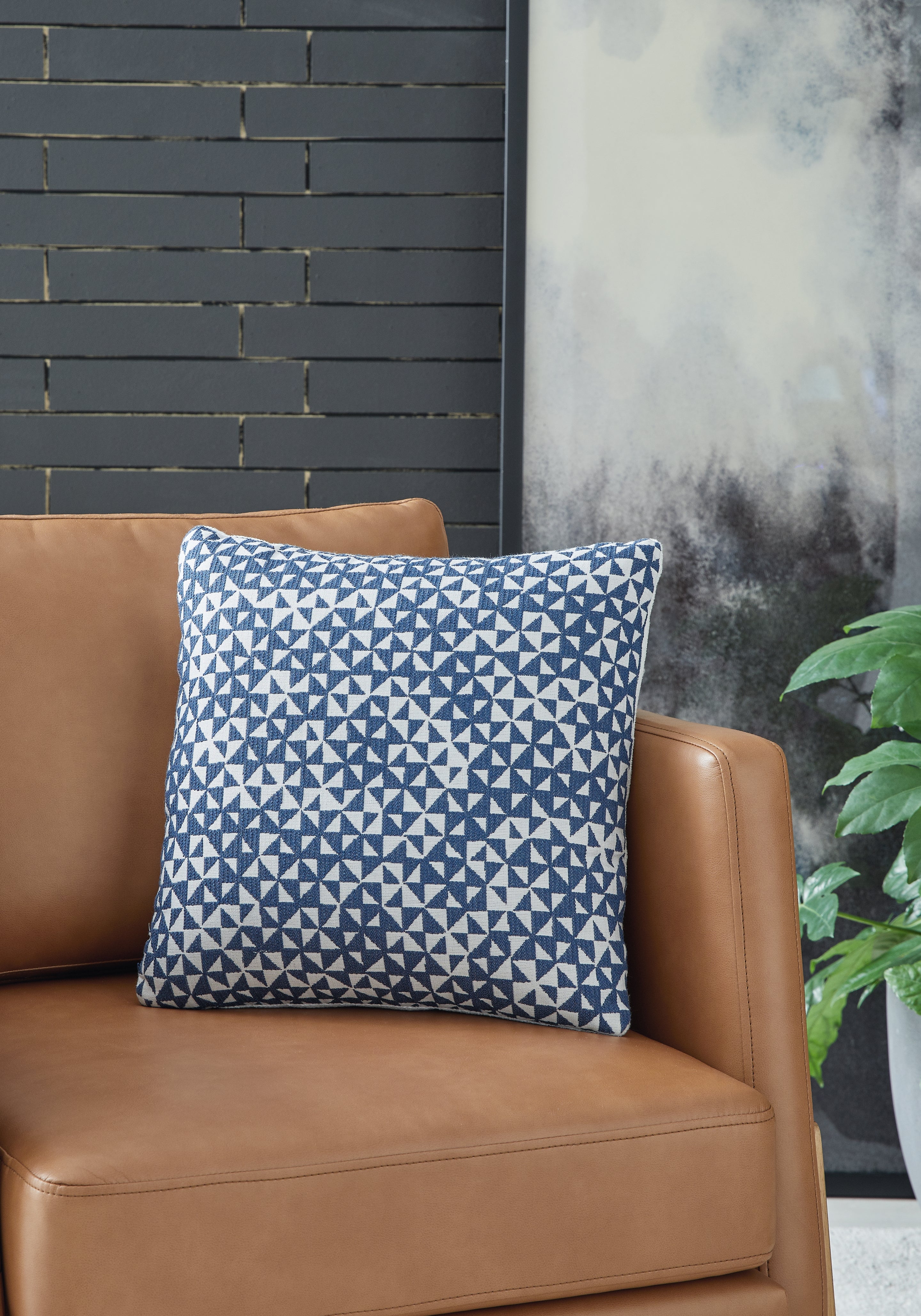 Fine Furniture & Decor - Ashley Furniture - Jaycott Next-Gen Nuvella Pillows - Pillow / Blue/White - A1900001P