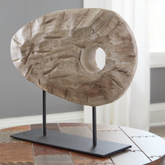 Fine Furniture & Decor - Ashley Furniture - Dashburn Sculpture - Sculpture / Brown/Black - A2000562