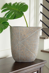Fine Furniture & Decor - Ashley Furniture - Ardenley Vase - Vase / Antique Gold Finish - A2000607V