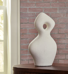 Fine Furniture & Decor - Ashley Furniture - Arthrow Sculpture - Sculpture / Off White - A2000650