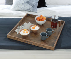 Fine Furniture & Decor - Ashley Furniture - Heddford Tray - Tray / Brown - A2000722
