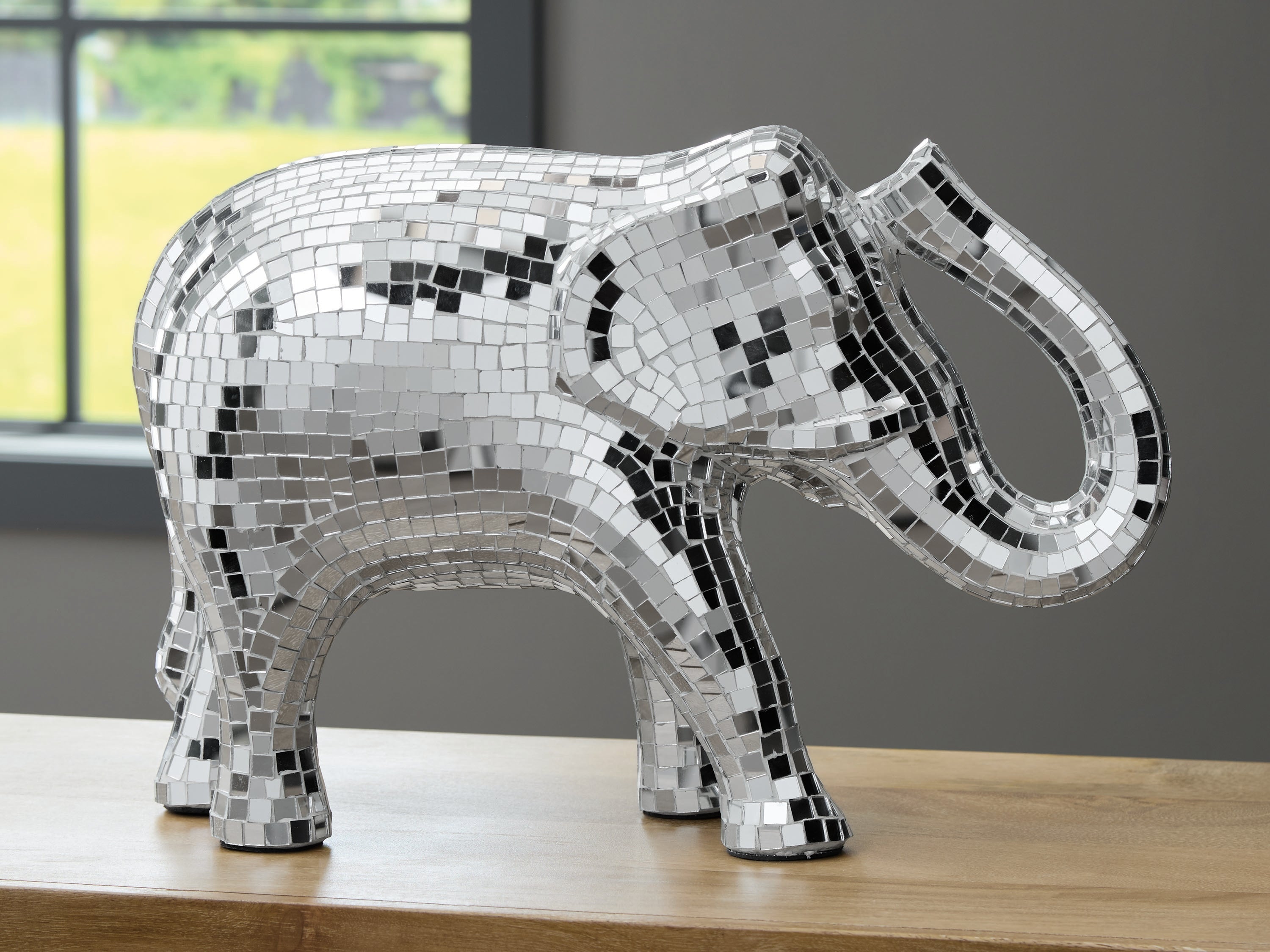 Fine Furniture & Decor - Ashley Furniture - Hallmont Sculpture - Sculpture / Silver Finish - A2000834