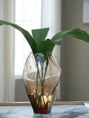 Fine Furniture & Decor - Ashley Furniture - Ewart Vase - Vase / Light Brown - A2000867