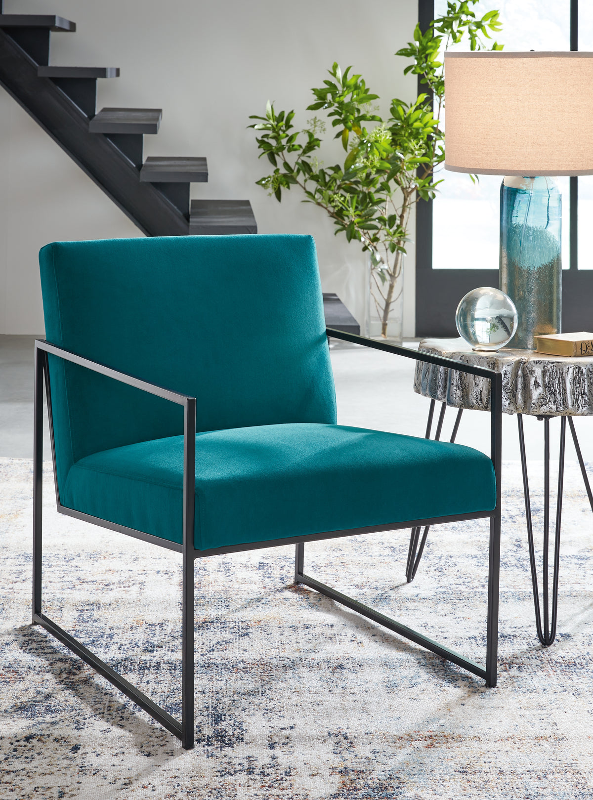 Fine Furniture & Decor - Ashley Furniture - Aniak Accent Chair - Accent Chair / Rainforest - A3000609