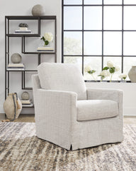 Fine Furniture & Decor - Ashley Furniture - Nenana Next-Gen Nuvella Swivel Glider Accent Chair - Swivel Glider Accent Chair / Denim - A3000646