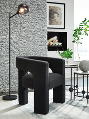 Fine Furniture & Decor - Ashley Furniture - Landick Accent Chair - Accent Chair / Ebony - A3000698