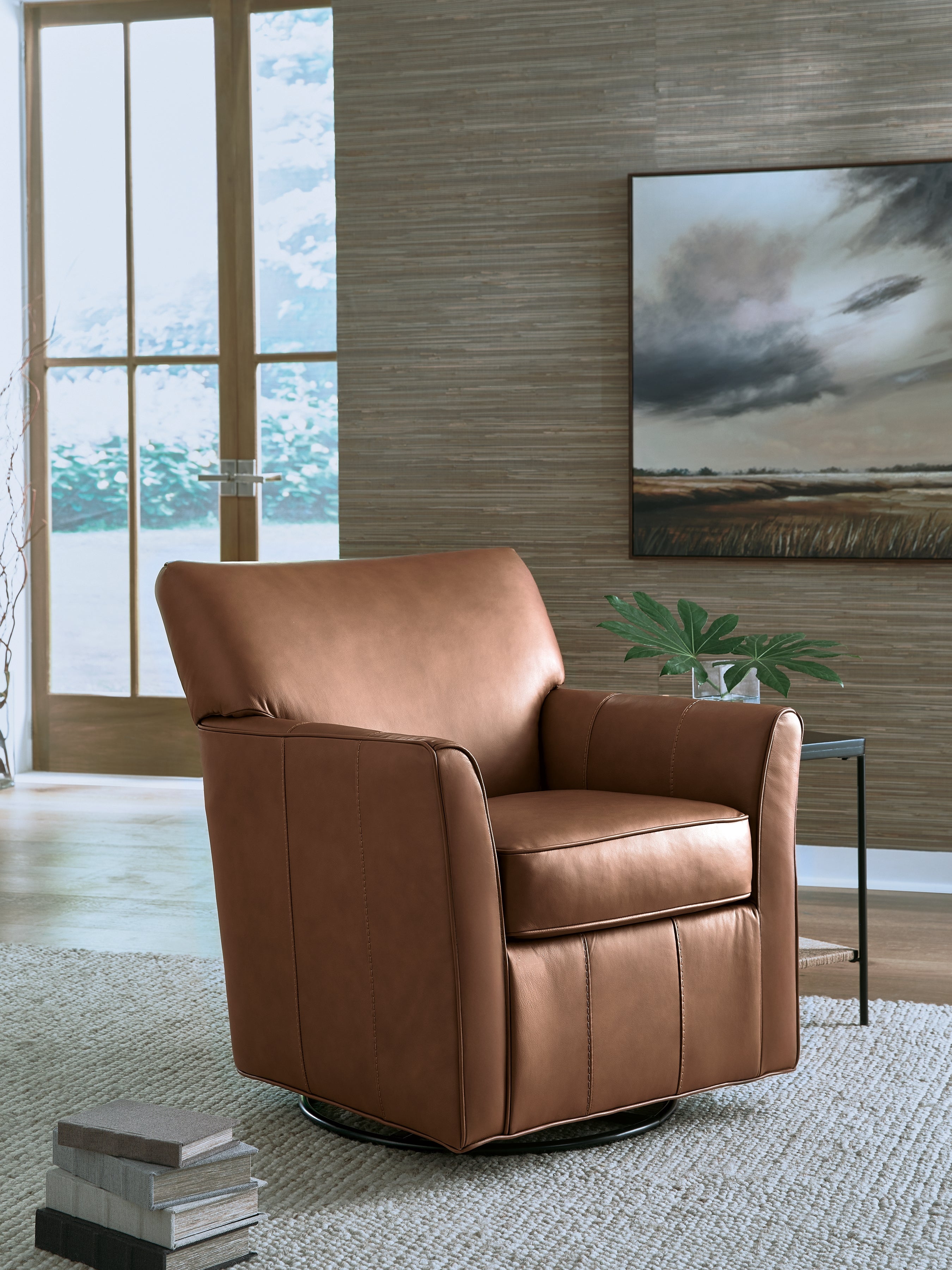 Fine Furniture & Decor - Ashley Furniture - Braydunn Swivel Glider Accent Chair - Swivel Glider Accent Chair - A3000821