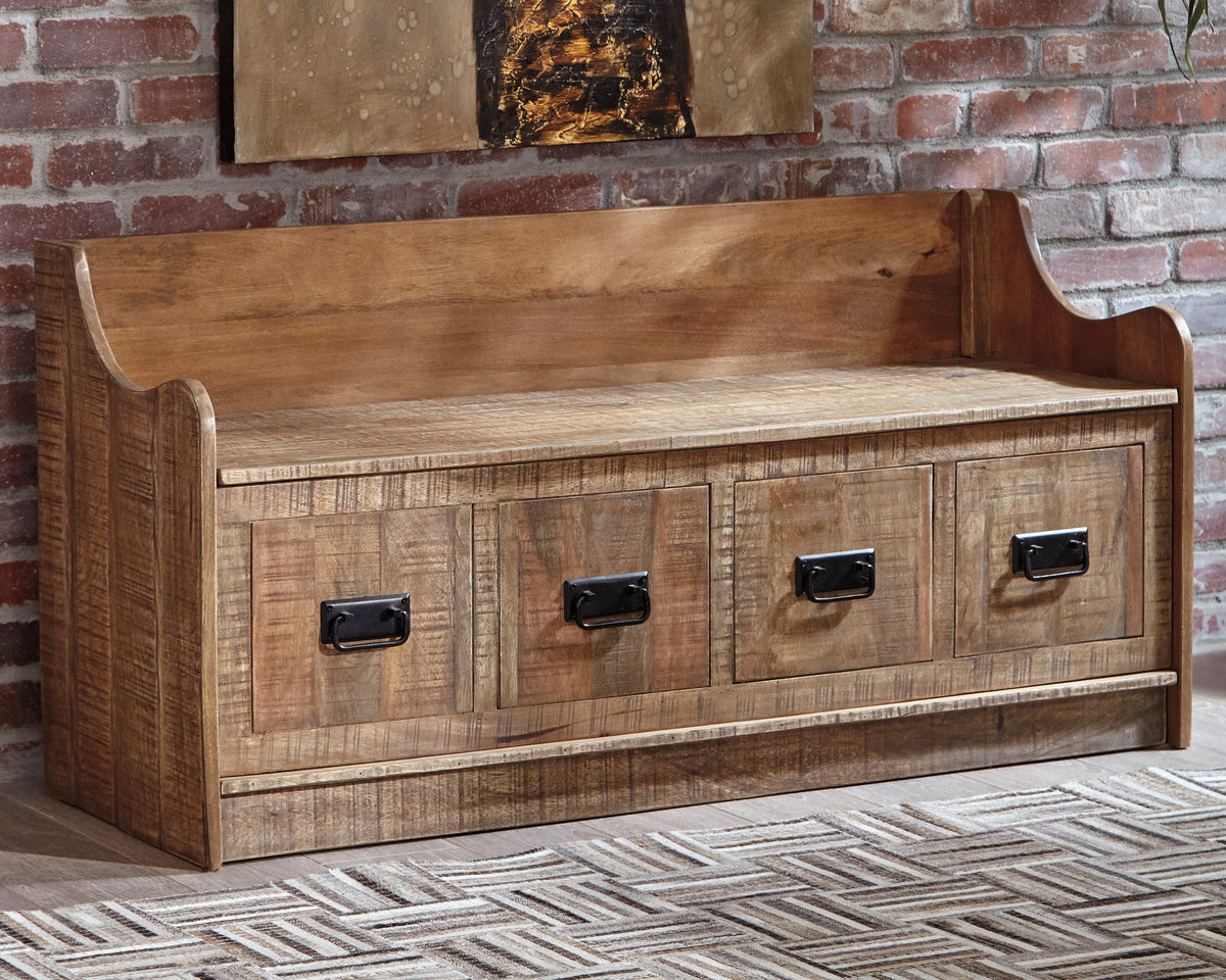 Garrettville Storage Bench