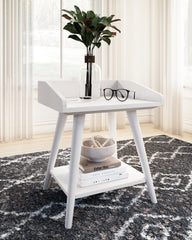 Fine Furniture & Decor - Ashley Furniture - Blariden Accent Table - Accent Table / White - A4000367