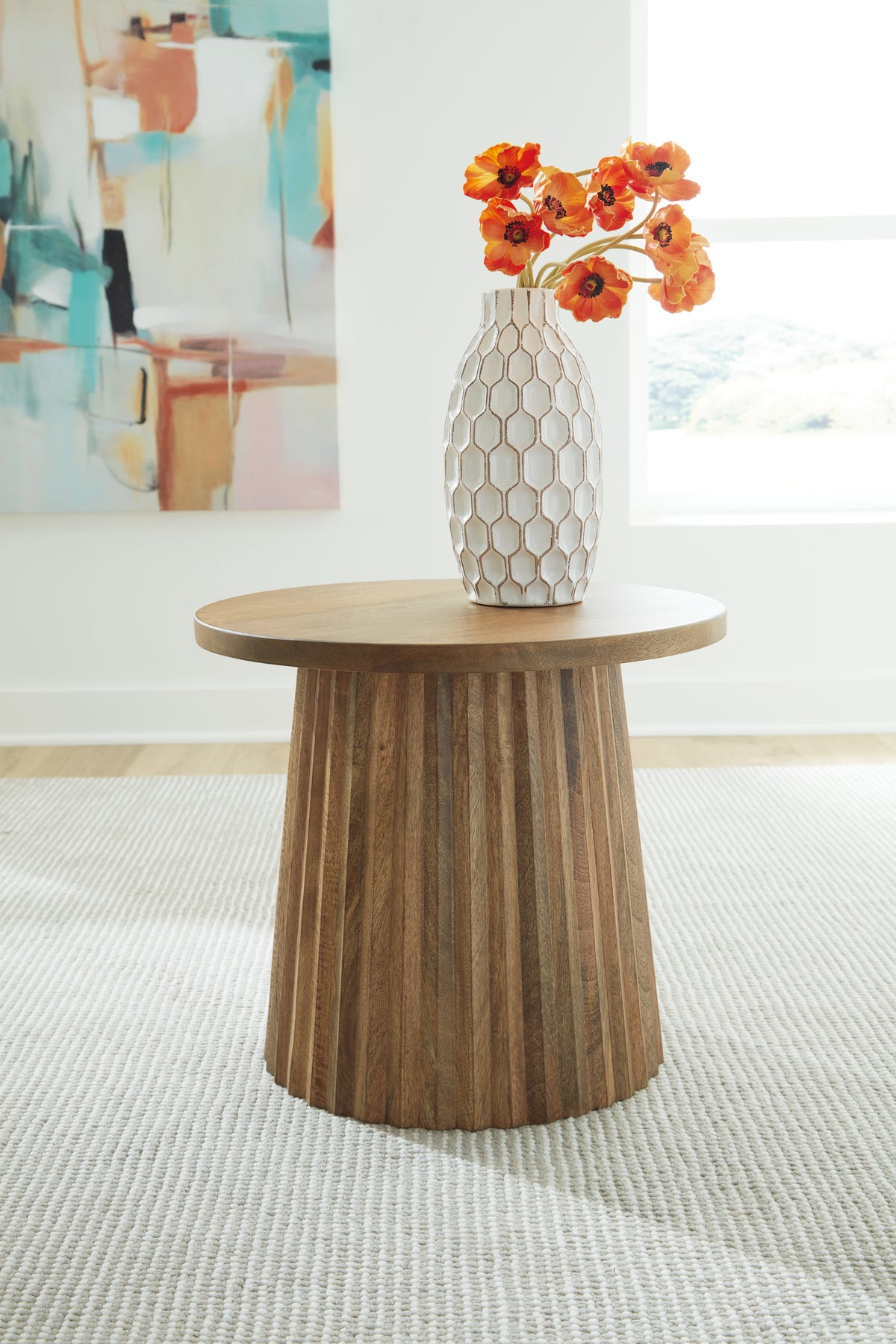 Fine Furniture & Decor - Ashley Furniture - Ceilby Accent Table - Accent Table / Natural - A4000602