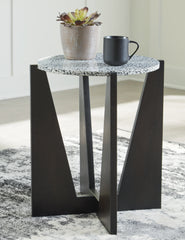 Fine Furniture & Decor - Ashley Furniture - Tellrich Accent Table - Accent Table / Black/White - A4000616