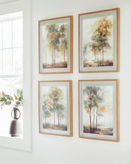 Fine Furniture & Decor - Ashley Furniture - Bryneford Wall Decor - Wall Art Set (4/CN) / Multi - A8000411