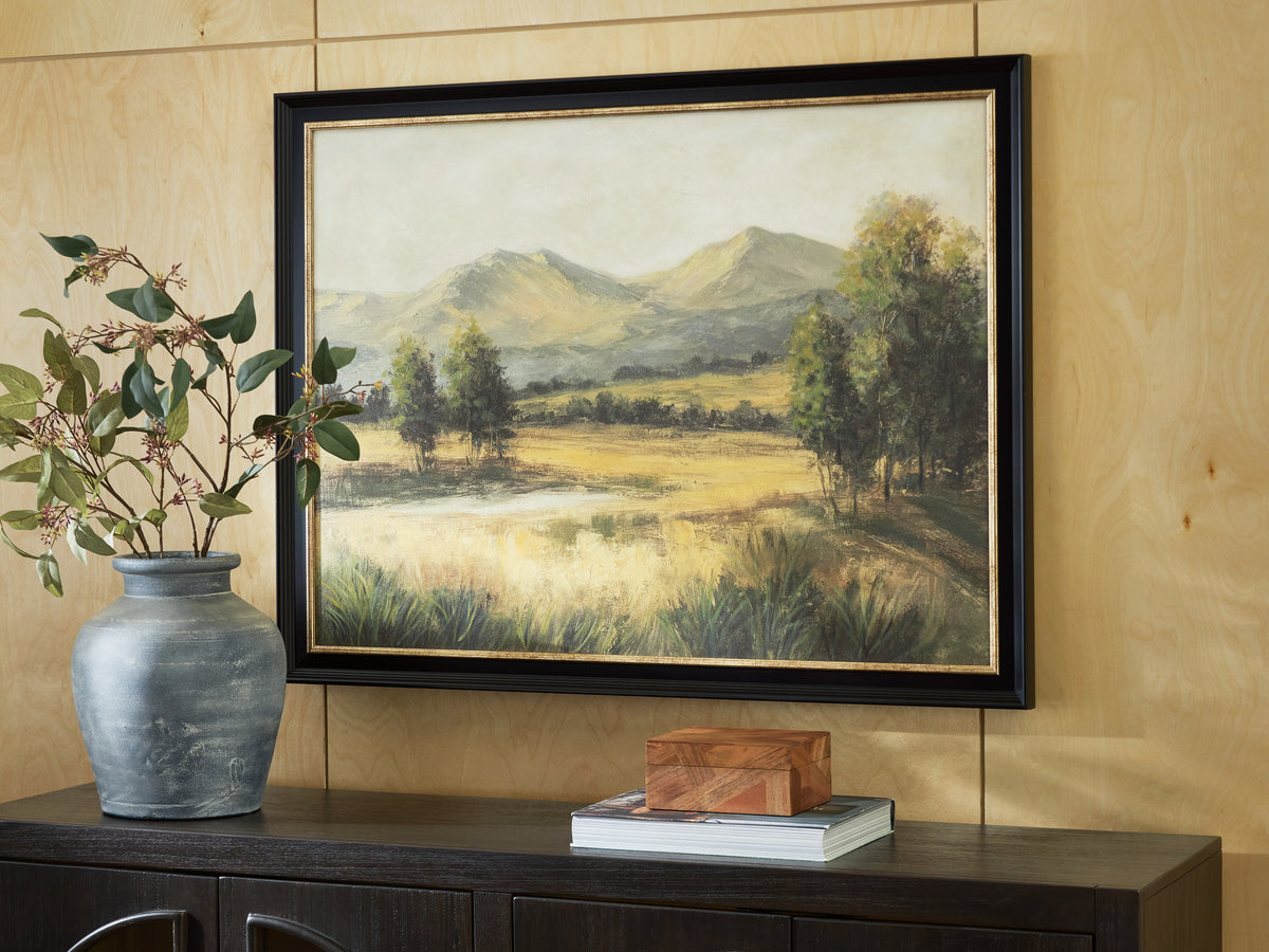 Fine Furniture & Decor - Ashley Furniture - Ingor Wall Decor - Wall Art - A8000525