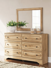Fine Furniture & Decor - Ashley Furniture - Aleaport Bedroom - One Drawer Night Stand / Warm Brown - PCB1075-91