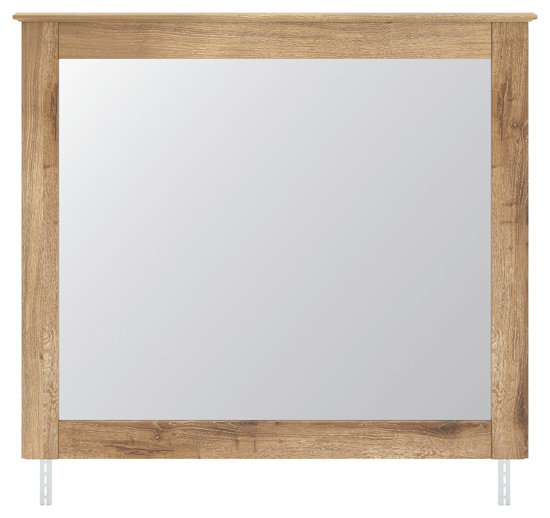 Fine Furniture & Decor - Ashley Furniture - Makidern Bedroom - Bedroom Mirror / Tan - PCB1170-36