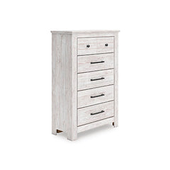 Fine Furniture & Decor - Ashley Furniture - Makidern Bedroom - Five Drawer Chest - PCB1171-46