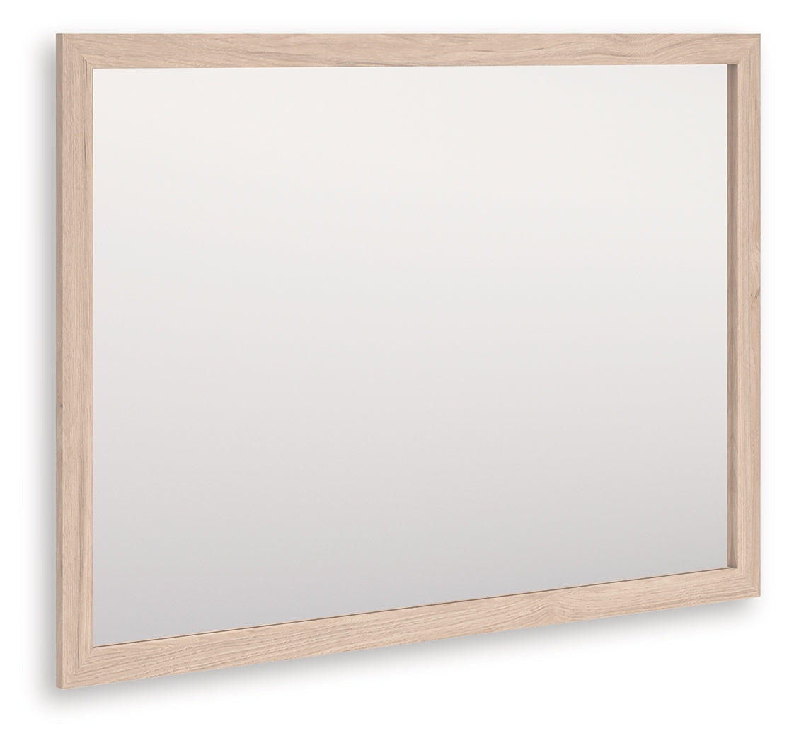 Fine Furniture & Decor - Ashley Furniture - Arloster Mirror - Bedroom Mirror / Tan - PCB1566-36