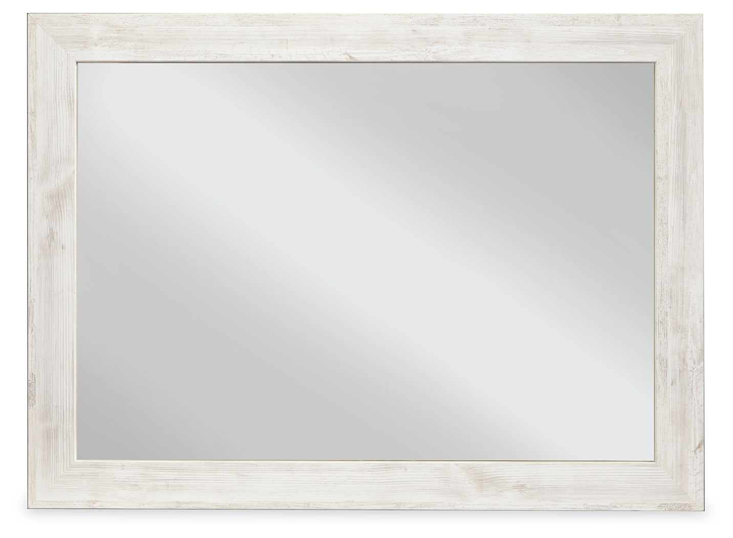 Fine Furniture & Decor - Ashley Furniture - Paxberry Bedroom - Bedroom Mirror / Whitewash - B181-36