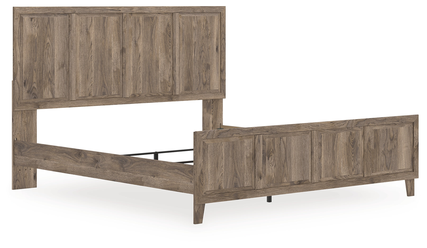 Fine Furniture & Decor - Ashley Furniture - Rusticott Bedroom - King Panel Bed / Brown - PCB2260B6