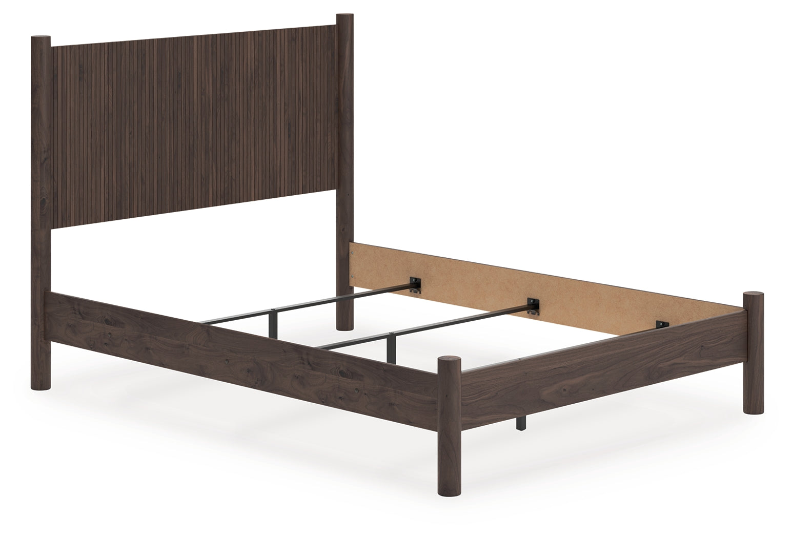 Fine Furniture & Decor - Ashley Furniture - Pamytta Bedroom - Queen Panel Bed / Brown - PCB2614B18