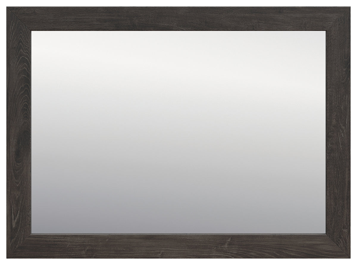 Fine Furniture & Decor - Ashley Furniture - Fraluna Mirror - Bedroom Mirror / Charcoal - PCB3370-36