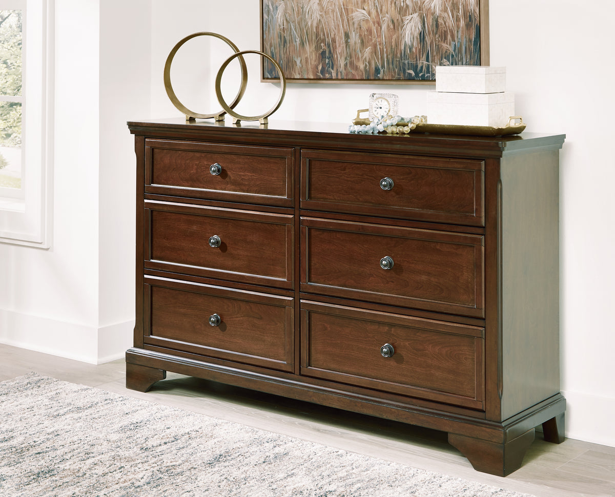 Fine Furniture & Decor - Ashley Furniture - Trellington Bedroom - Queen Sleigh Storage Bed / Brown - B716B1
