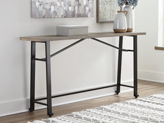 Fine Furniture & Decor - Ashley Furniture - Lesterton Dining Room - Long Counter Table / Light Brown/Black - D334-52