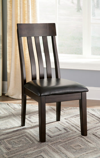 Fine Furniture & Decor - Ashley Furniture - Haddigan Dining Room - Dining Chair (Set of 2) / Dark Brown - D596-01X2