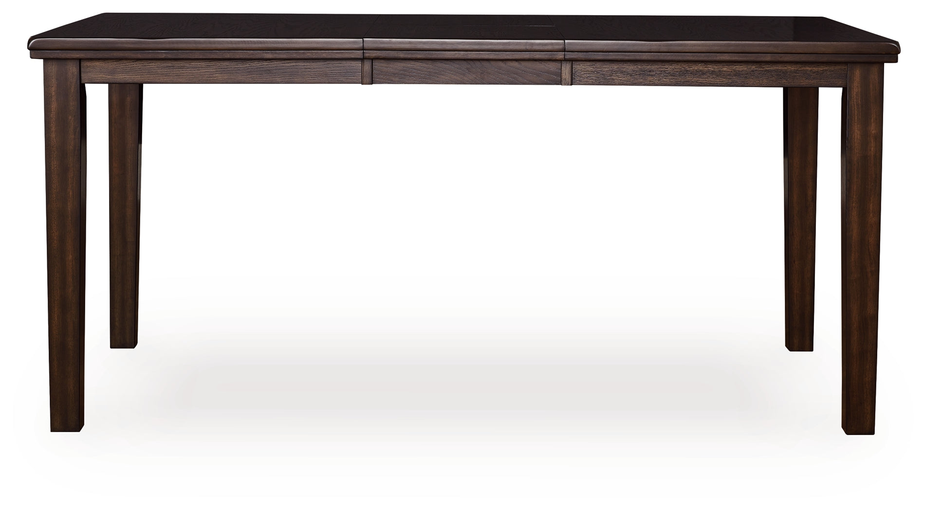 Fine Furniture & Decor - Ashley Furniture - Haddigan Dining Room - DRM Counter Butterfly EXT TBL / Dark Brown - D596-32