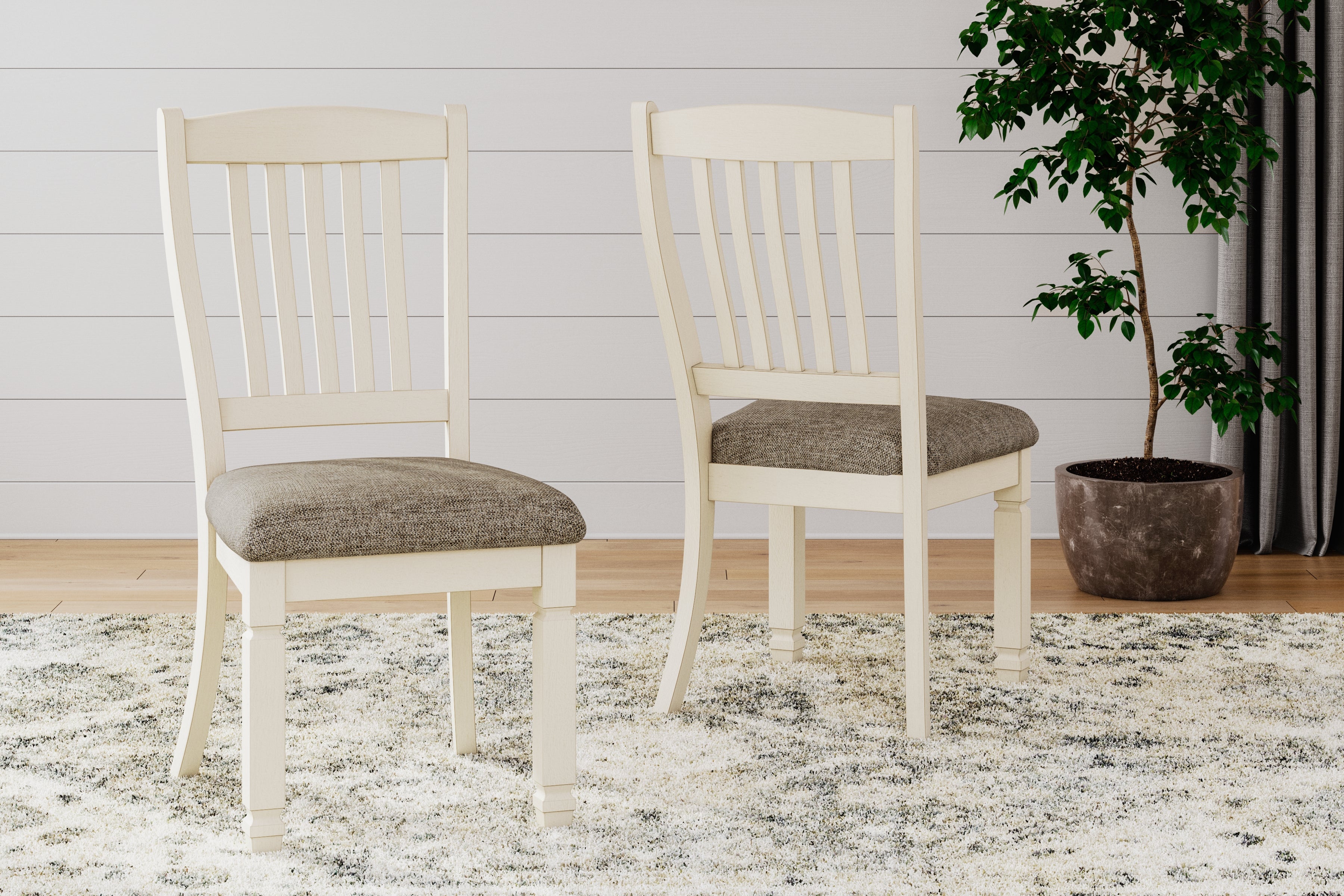 Fine Furniture & Decor - Ashley Furniture - Bolanburg Dining Room - Dining Chair (Set of 2) / Two-tone - D647-01X2